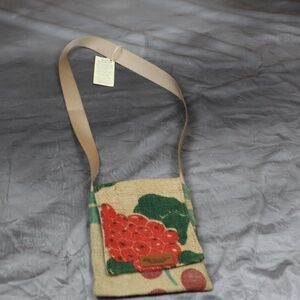 NWT eco-friendly handmade crossbody bag